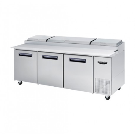 Lassele Salad and Pizza Preparation Table