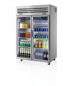 SKIPIO, Top Mount, Glass Door, 2 Doors, 1215L