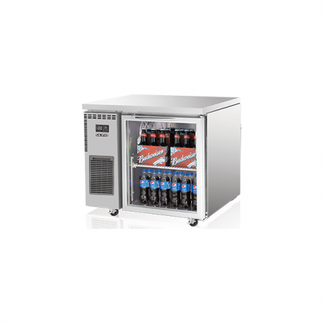 SKIPIO, Under Counter, Fridge, Glass Door,  900mm, 198L