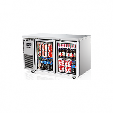 SKIPIO, Under Counter, Fridge, Glass Door, 1200mm, 309L