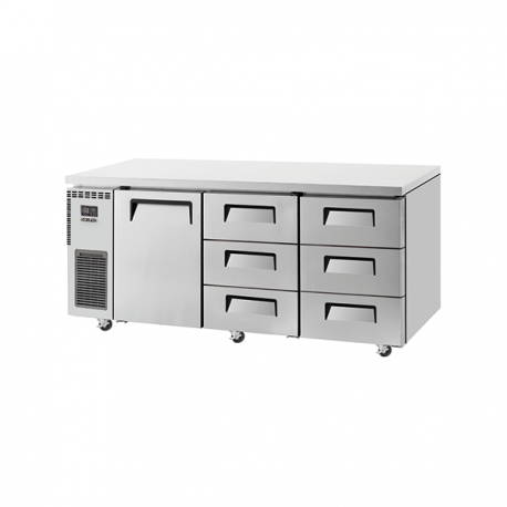 SKIPIO, Under Counter, Drawer, Fridge, 1800mm, 538L