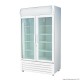 Large Two Glass Door Colourbond Upright Drink Fridge