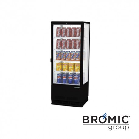 Upright Fridge and Freezer-Glass Door