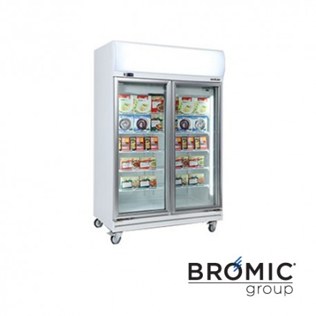 Upright Fridge and Freezer-Glass Door