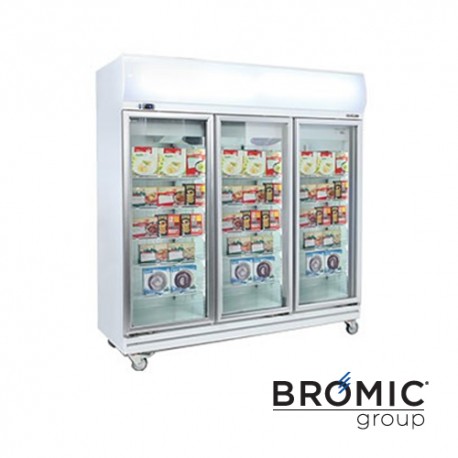 Upright Fridge and Freezer-Glass Door