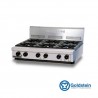 Gas burner range