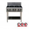 6 Gas Open Burner Cooktop