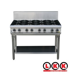 8 Gas Open Burner Cooktop