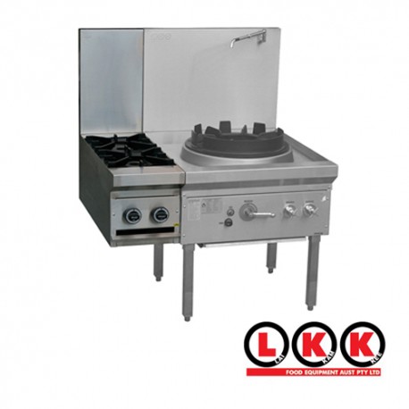 2 Gas Open Burner Cooktop Clip onto Wok Series