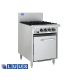 LUUS 600mm Wide Ovens, 4 burners & oven