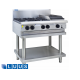 LUUS 900mm Wide Cooktops, 6 burners & shelf