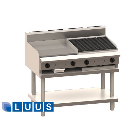 LUUS 600mm Wide Grill and Chargrill 