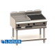 LUUS 1200mm Wide Grill and Chargrill, 600 grill & 600 char
