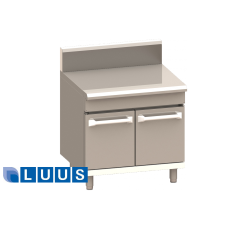 LUUS PRO series in-fill 300mm wide bench with door